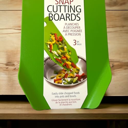 Joie Cutting Boards, 3 Count, Colors May Vary