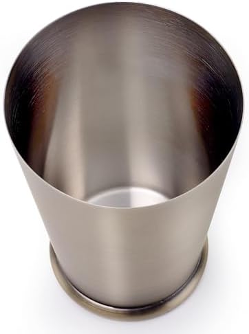 Barfly Cocktail Shaker with Weighted Bottom, Deluxe 18 oz, Antique Gold