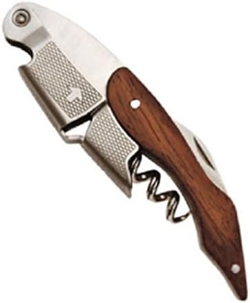 Wood Handle Professional Corkscrew Double Hinge Waiters/Server Wine Key #CH003-Pro