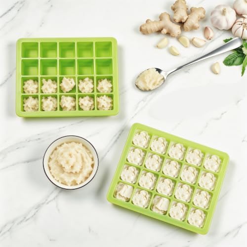 1 Tbsp Silicone Freezer Molds, Silicone Food Freezer Tray