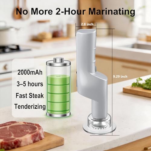 YOTAN Electric Meat Tenderizer for Steak, 3 Speed Powerful Motor