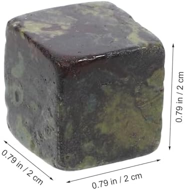 INOOMP 6 pcs Quartz Whiskey Stones Reusable Cube Chilling Stones for Drinks Unique Whiskey Accessories Safe and Practical Ice Cubes for Bars Home and Restaurants