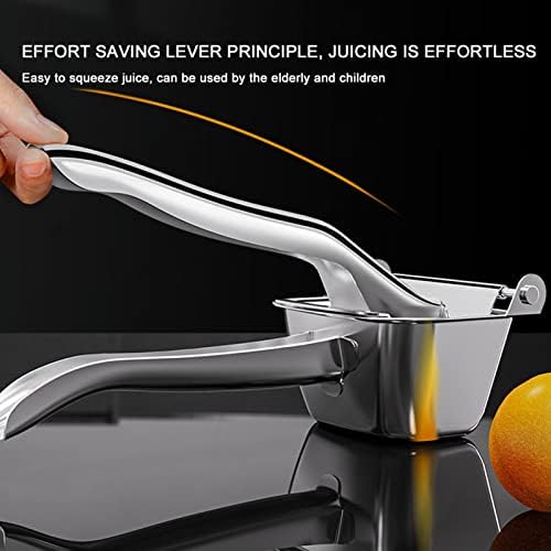 Stainless Steel Lemon Squeezer, Citrus Juicer, Hand Press Manual Squeeze Juice Extractor, Fruit Extractor Tool for Lemon Citrus Orange