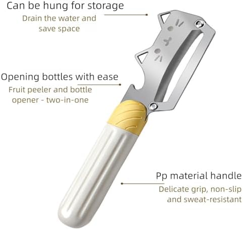 Vegetable Peeler Ergonomic Handle stainless steel Blade for Potato