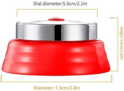 Kitchen Timer, Kitchen Countdown Cooking Timer Reminder No Battery Required Magnetic Time Management Timer Red