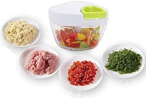 Manual Food Chopper for Vegetable Fruits Nuts Onions Chopper Hand Pull Mincer Blender Mixer Food Processor
