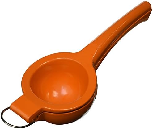 Winco 9 1/8" Orange Aluminum Squeezer