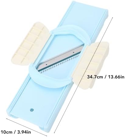 Potato Slicer, Vegetable Shredder, 5 in 1 Efficient Kitchen Tool with Stainless Steel Blades, Safe Manual Food Cutter for Carrot, Cucumber, Julienne Fries