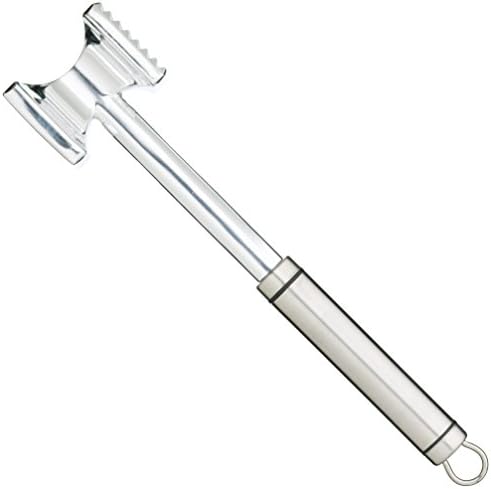 KitchenCraft Professional Meat Tenderiser Mallet with Stainless Steel Handle, 28 cm (11")