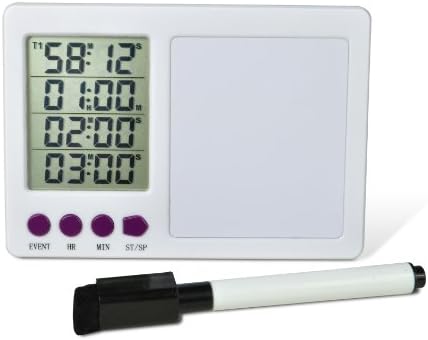 SP Bel-Art, H-B DURAC 4-Channel Electronic Timer with White Board and Certificate of Calibration (B61700-3700)