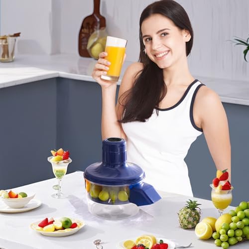 Grape Peeling Machine Garlic Peeler Automatic Vegetable Electric Peeler Blue