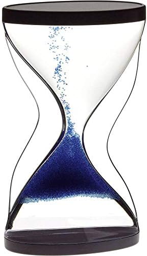 TFA Dostmann Hourglass with Upwards Running Balls, Blue, L 65 x B 24 x H 117 mm