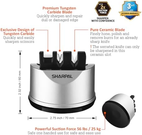 SHARPAL 191H Knife Scissors Sharpener