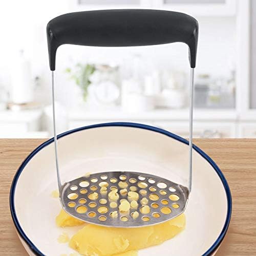 Potato Ricer, Stainless Steel Garlic Press, Food Mill for Mashed Potatoes, Garlic Paste, Fruit Puree