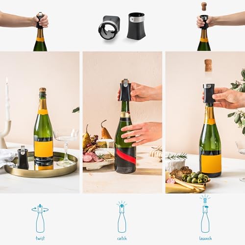 Dreamfarm Champop Champagne Bottle Opener Easy Twist Cork Popper