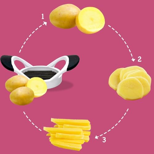 Vegetable Chopper with Container | Mandoline Slicer for Kitchen | Onion Slicer and Dicer Chopper | CrazyHome Kitchen Gadgets