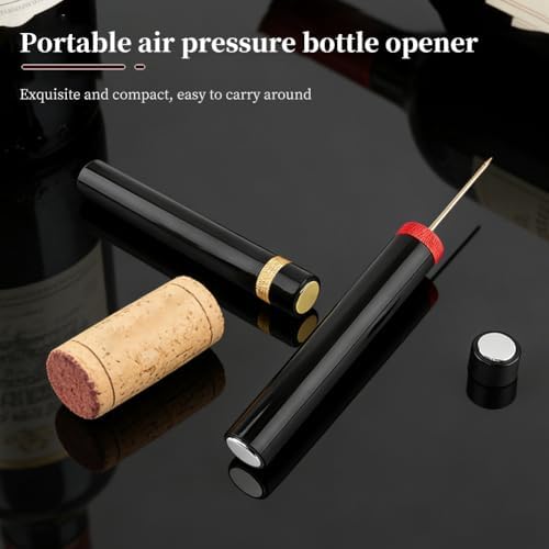 2PCS Aeropop Wine Opener-Air Pump Wine Bottle Opener-Needle Type