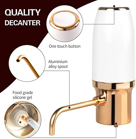 Electric Wine Aerator, USB Rechargeable Pourer