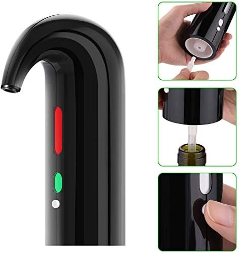 Electric Wine Aerator Dispenser Set – Automatic Wine Decanter & Pourer with LED Display, Best Sellers Rechargeable Wine Pump & Stopper, Perfect Christmas Gifts for Wine Lovers