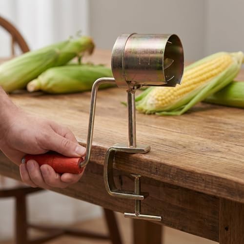 Corn Peeler, Stainless Steel Corn Stripper, Corn cob Stripping Tool Corn Cutter and Remover for Home Kitchen Restaurant