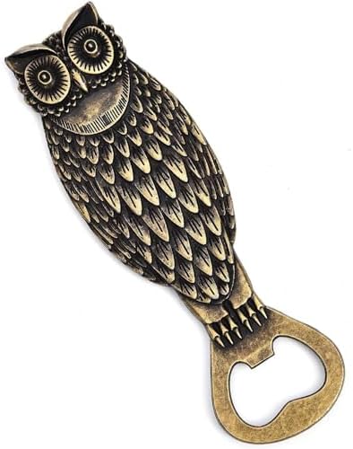 Unique Design Vintage Owl Beer Bottle Opener