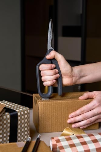 Zyliss All Purpose Shears - Stainless Steel, Heavy-Duty Kitchen Scissors for Food - Spring-Assisted Chef Scissors for Poultry, Vegetables & More - Dishwasher Safe - Multi-Purpose Kitchen Tool
