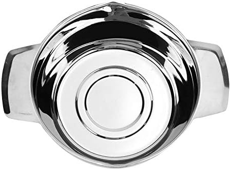 Fdit Stainless Steel Manual Juicer, Lemon Orange Squeezer, 5.2x5.2x2 Inch, Kitchen Household