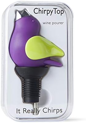 Wine Pourer - Purple and Kiwi