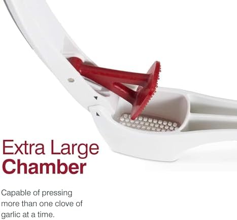 Zyliss Easy Clean Garlic Press - Lightweight, Easy-to-Use Garlic Mincer & Crusher for Food Prep & Kitchen Accessories