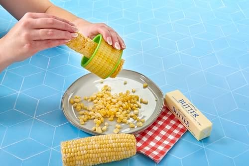 Talisman Designs Corn Stripper | Stainless Steel Blades | Yellow