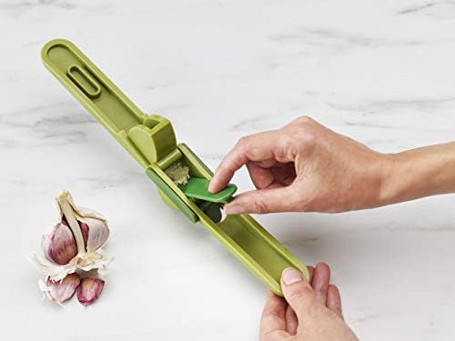Joseph Joseph CleanForce Garlic Press & Twist Whisk 2-in-1 Collapsible Balloon and Flat Whisk Bundle