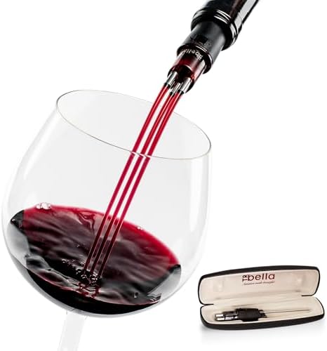 Classic Wine Aerator, Multi-Stream Wine Aeration 3 Stainless Steel Spouts