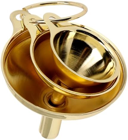 Stainless Steel Funnel Set, 3 Pieces Small Funnels