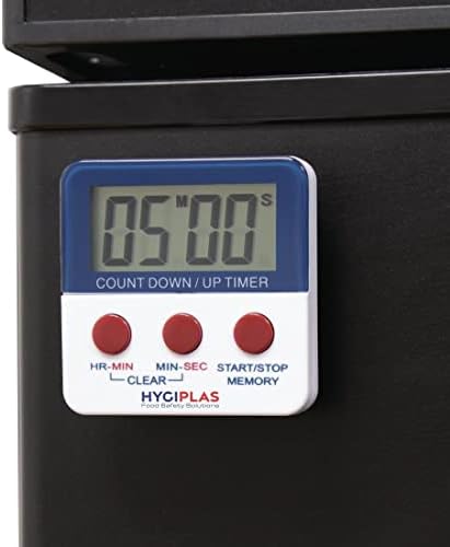 Hygiplas Digital Countdown Timer with Magnetic Back & Large Display