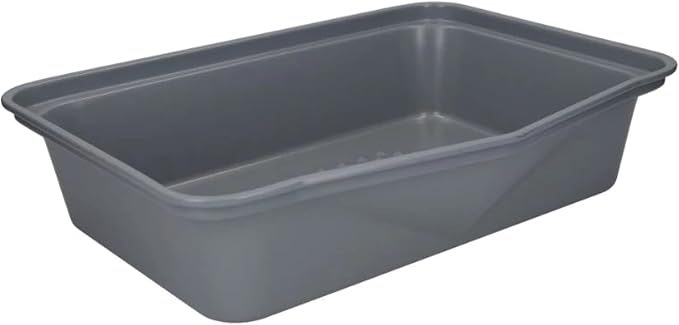 MasterClass Smart Ceramic Large Roasting Tin with Robust Non Stick Coating, Carbon Steel, 41.5 x 31.5cm Stackable Deep Roaster Tray