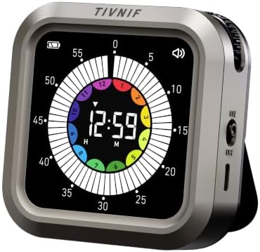 Visual Timer for Kids with Color Display Kitchen Timer 1500mAh Battery