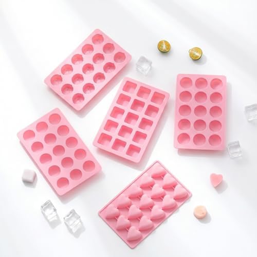 Ice Cube Trays,Silicone Ice Trays,Square Ice Cube Tray (Square)