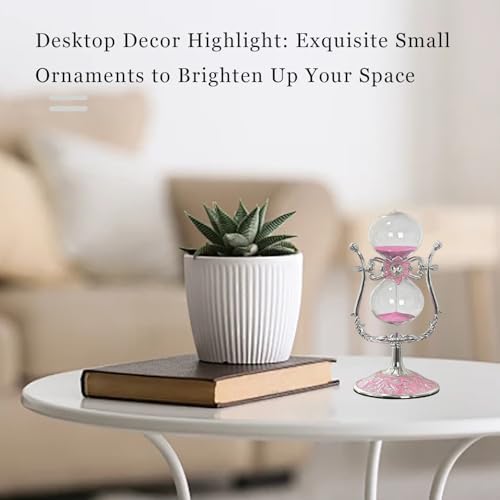 Sand Timer 30 Minutes,Hour Glass,Metal Vintage Hourglass,Hourglass Decor,for Home Decoration Office Desk Wedding Party Decor Kitchen Timer (U-Shaped, 30 Min)