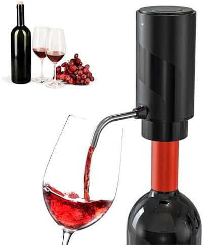 BLUBYEES Electric Wine Aerator and Automatic Wine Dispenser