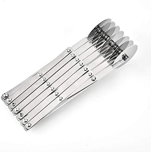 7 Wheel Stainless Steel Pastry Cutter,Expandable Pizza Slicer,Adjustable Cutter Roller Cookie Dough Cutter Divider