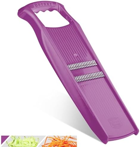 BORNER Roko PowerLine | Vegetable Grater Börner - Quality Made in Germany, Color:Violett