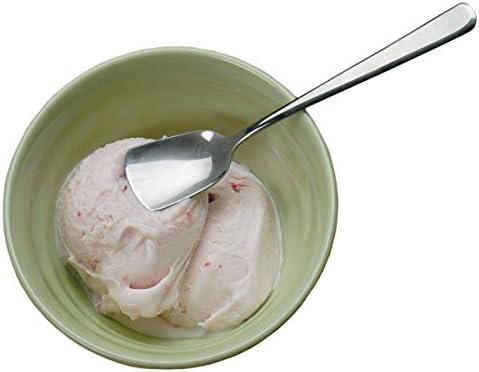RSVP International Ice Cream Tool Collection, Dishwasher Safe, Large Handle, Spoons, 4 Piece