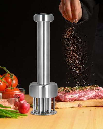 Brigii Meat Tenderizer Tool, 304 Stainless Steel Needle Tenderizer