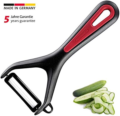 Westmark 29112270 Ceramic Blade Peeler, 5.9 x 0.7 x 2.7, Black