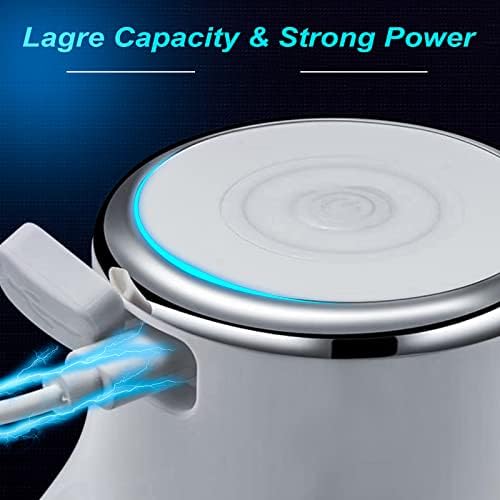 Garlic Chopper, Mini Food Processor, USB Rechargeable Mini Chopper, Powerful Garlic Crusher, Blender to Vegetable, Wireless Vegetable Chopper for Ginger, Chili, Fruit, Meat, etc（250ML）