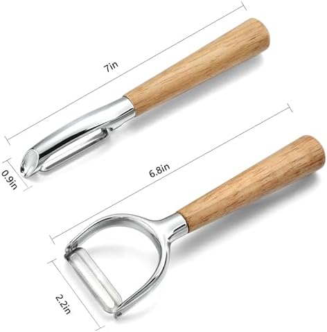 Potato Peelers Set Stainless Steel Peeler,Y-Shaped and I-Shaped Peelers