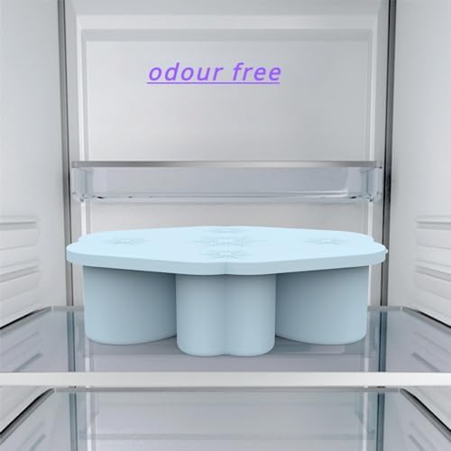 Ice Cube Trays for Stanley Cup 20 30 40 OZ Tumbler Ice Mold Heart Shape Silicone Ice Cube Tray with Lid, Stanley Ice Mold and Maker Ice Cube for Cocktails, Whisky, Juice (30-40 OZ, Blue)