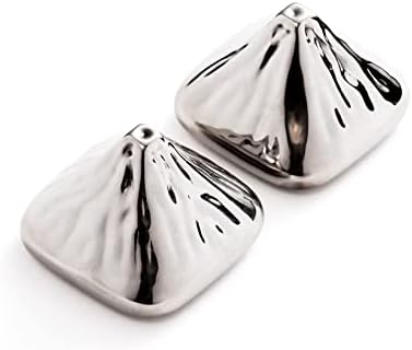 Outset Stainless Steel Whiskey Stone Set, 2 Mountain Chillers