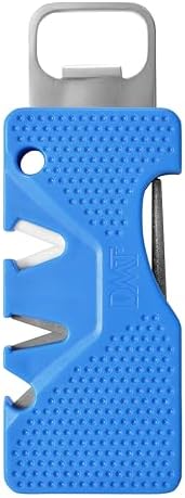 DMT Pocket Sharp Multitool Pocket Knife Sharpener with Diamond Sharpening Stone, Serrated Knife Sharpening Rod, Coarse & Fine V-Notches & Bottle Opener and Hook Sharpener, 3.88"L x 1.38"W x 0.38"H