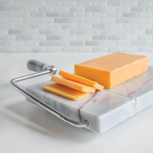 Fox Run Brands 3841COM Fox Run 3841 Marble Cheese Slicer, White